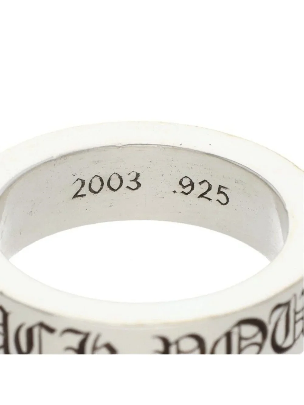 Chrome Hearts Spacer Silver Ring